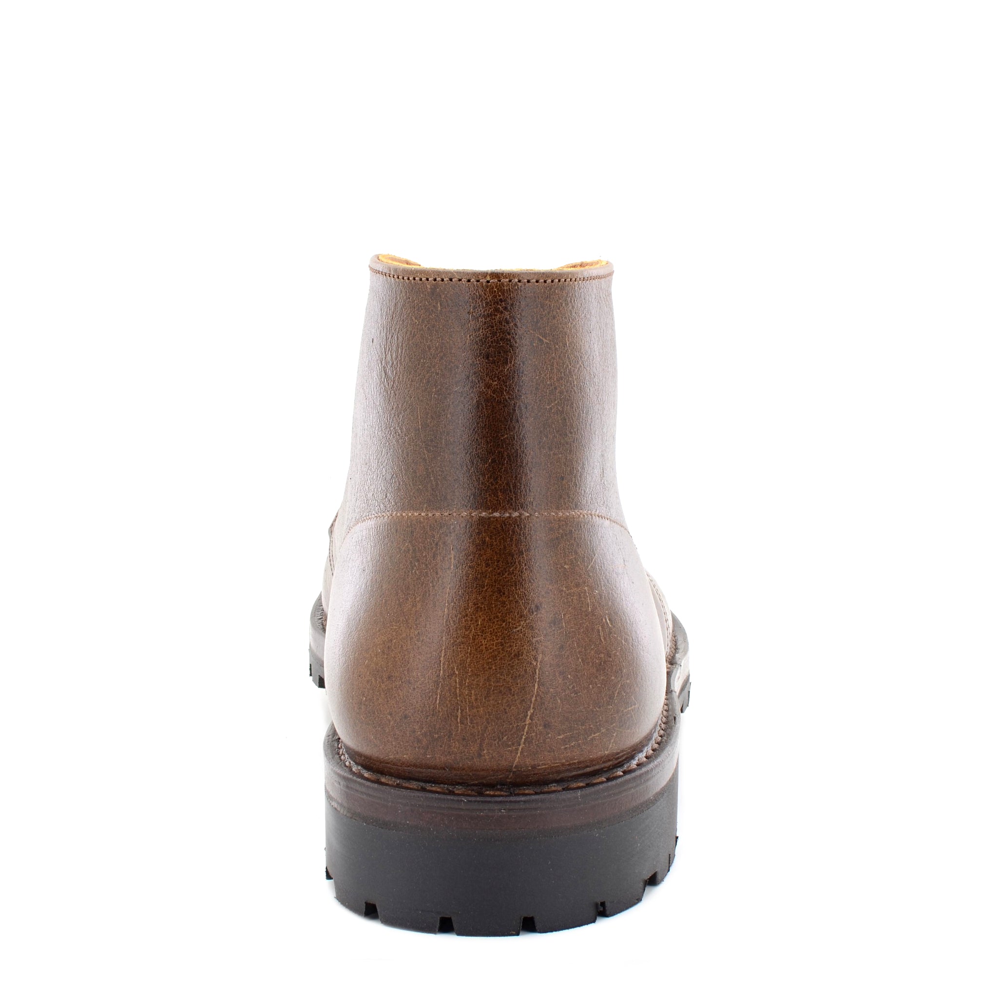 kudu leather ankle boot brown