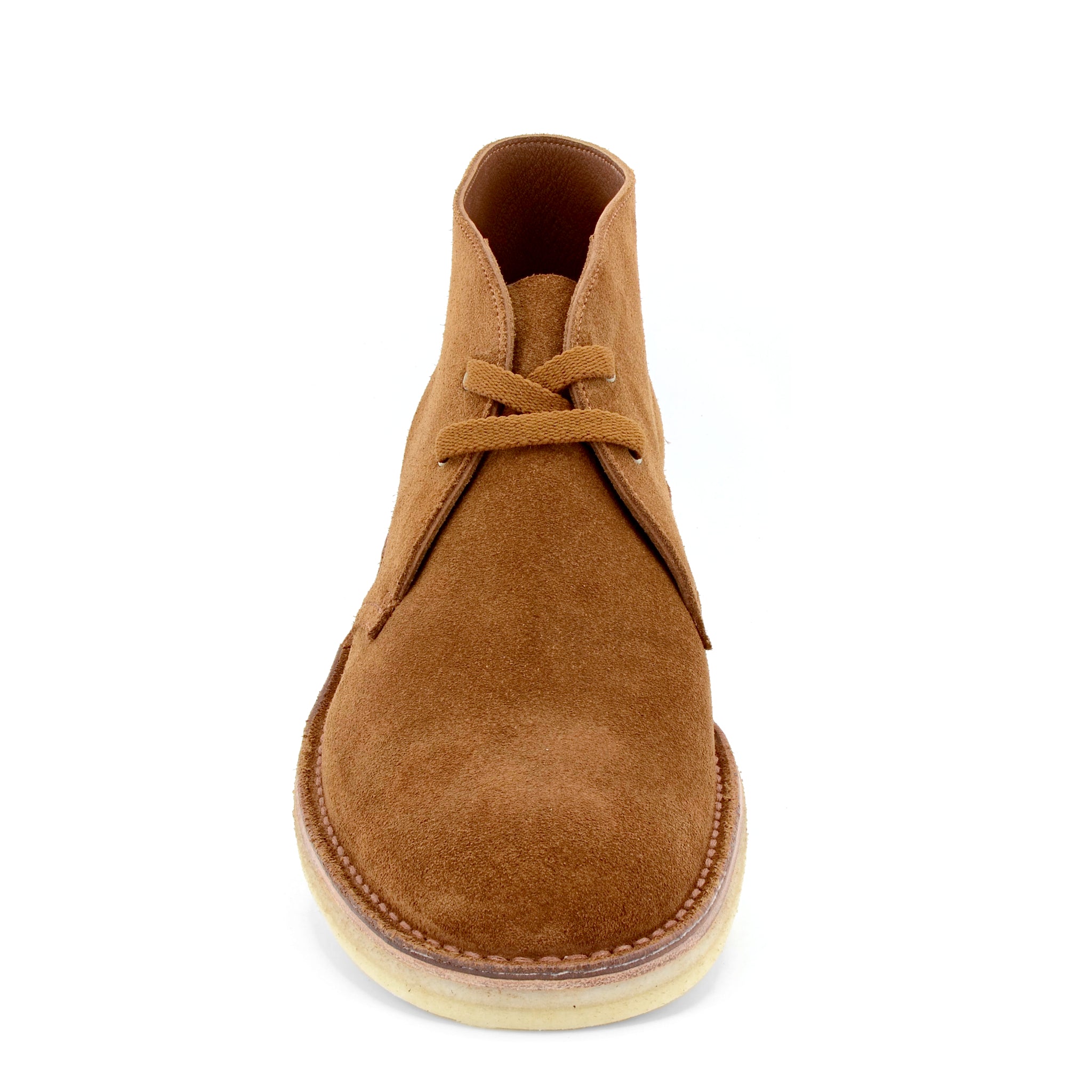 mid brown suede desert boot