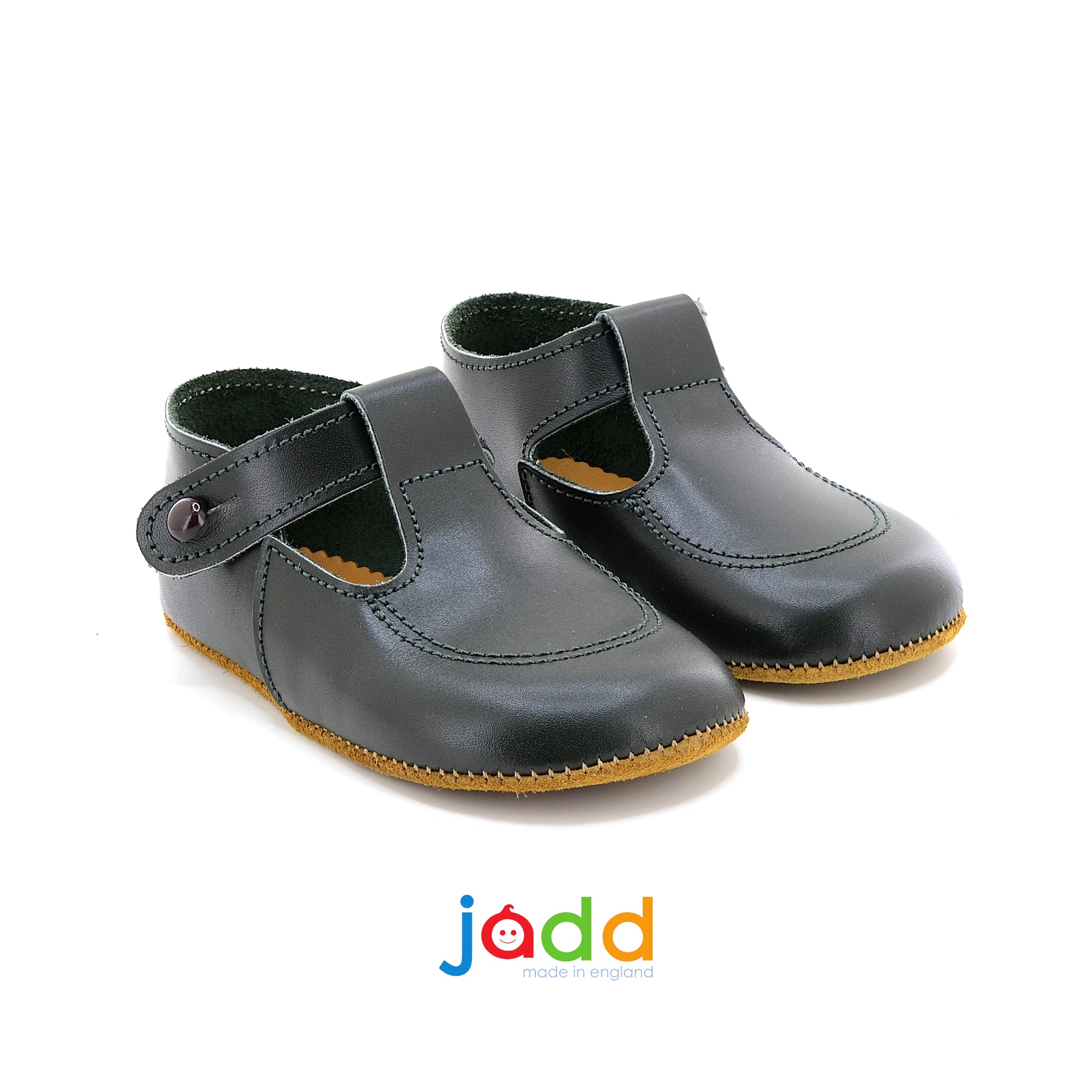 Boy's T-Bar Shoes Green