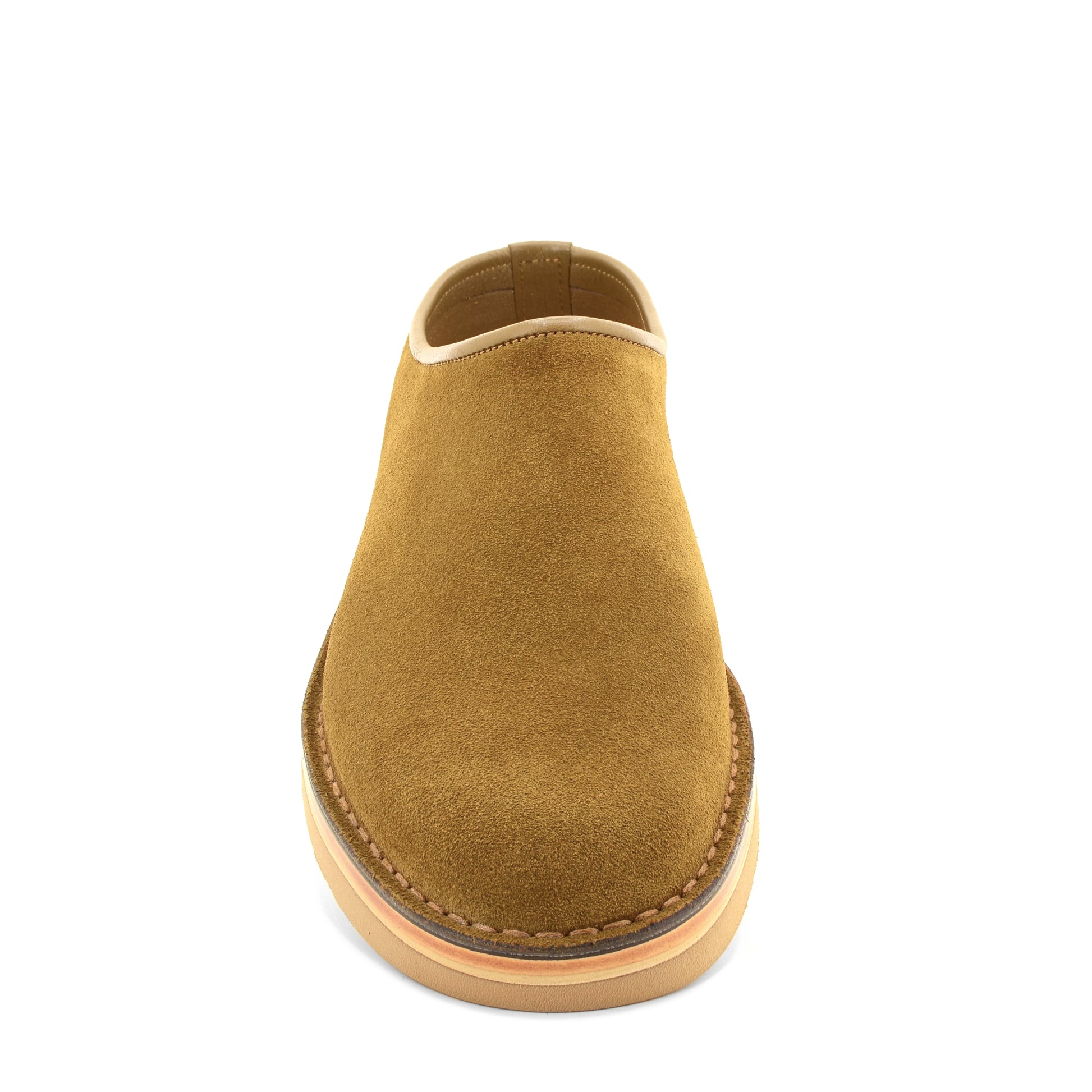 english made light tan slipper