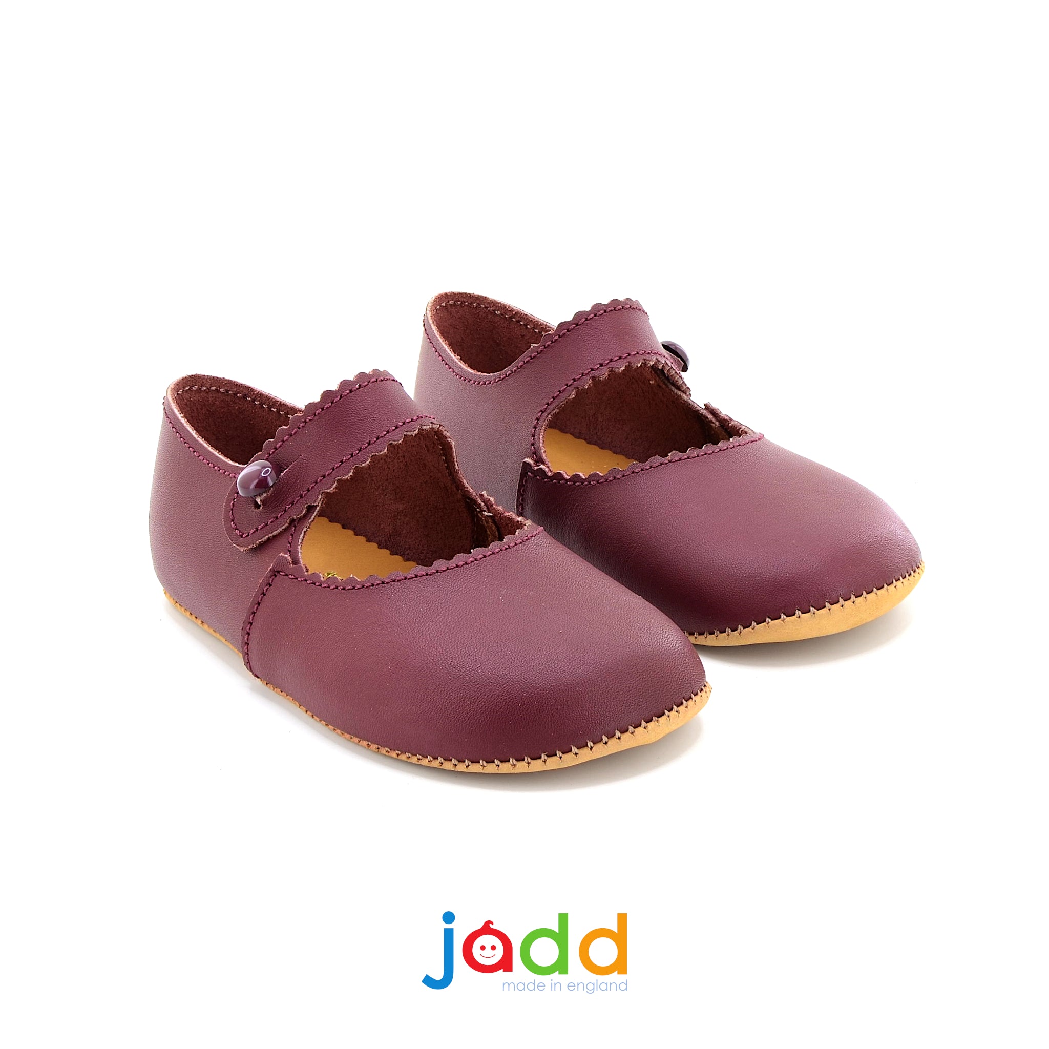 Girl's Mary Jane Shoes Burgundy