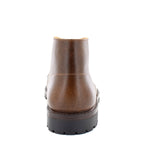 kudu leather ankle boot brown