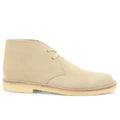 sand suede desert boot