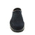 slip on navy suede shoe