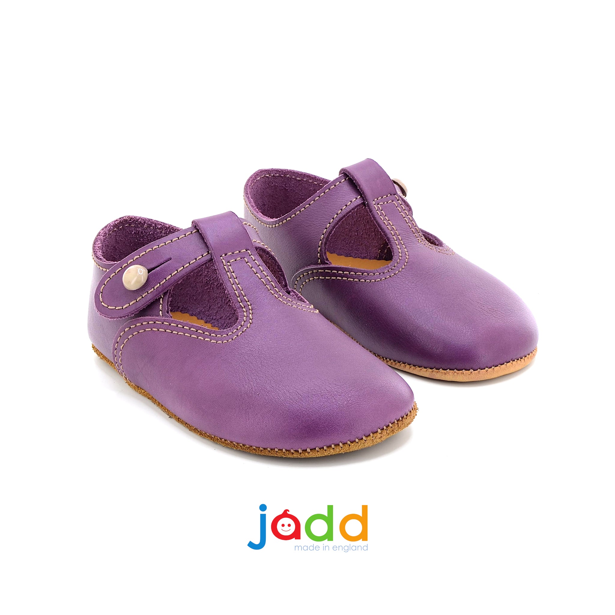 Unisex T-Bar Shoes Purple