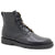 black leather stitchdown walking boot