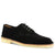 black suede derby shoes