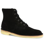 black suede hitop desert boot