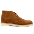 dark tan desert boot natural crepe