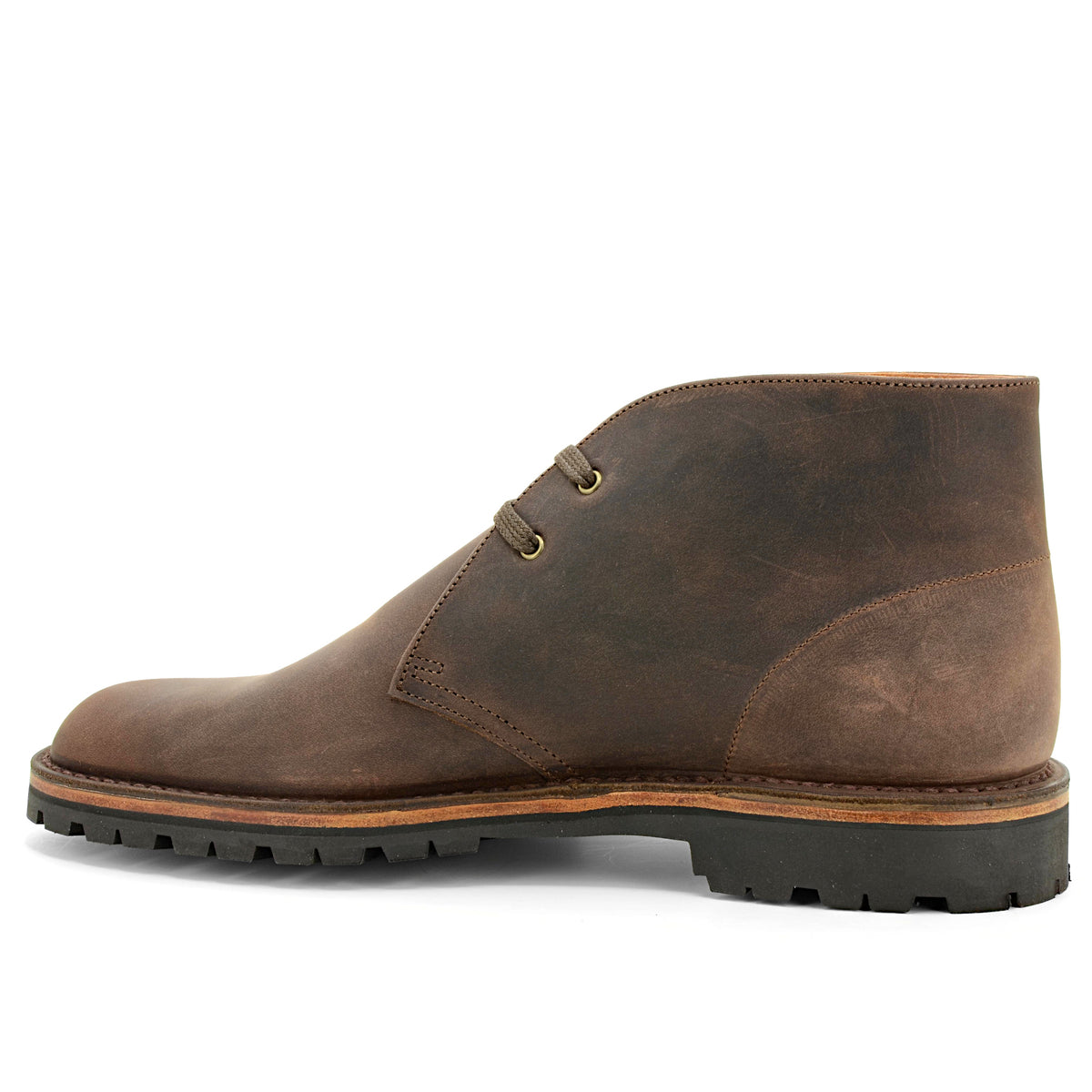 Desert Boot Oiled Nubuck Brown Made in England