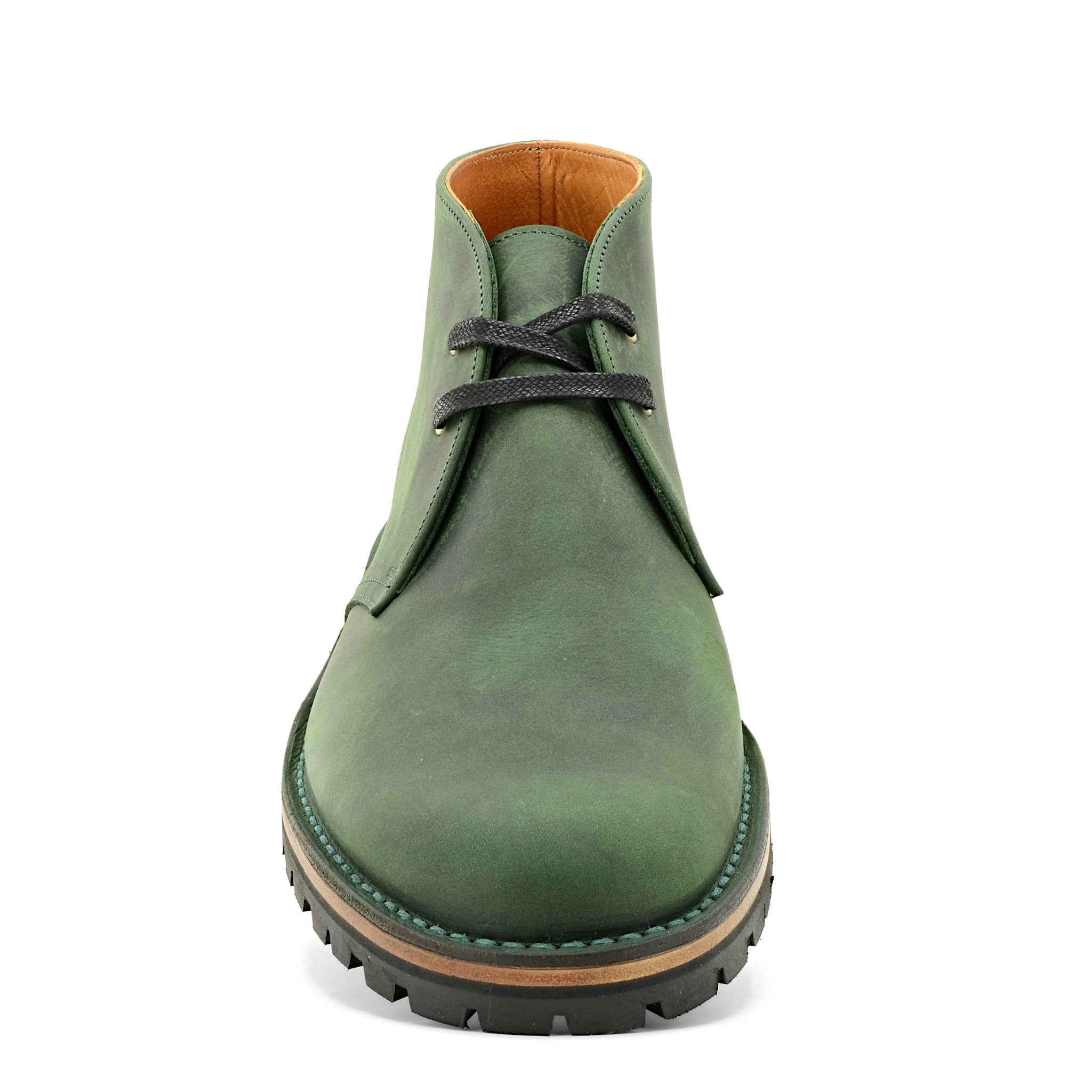 Desert Boot Oiled Nubuck Green Made in England