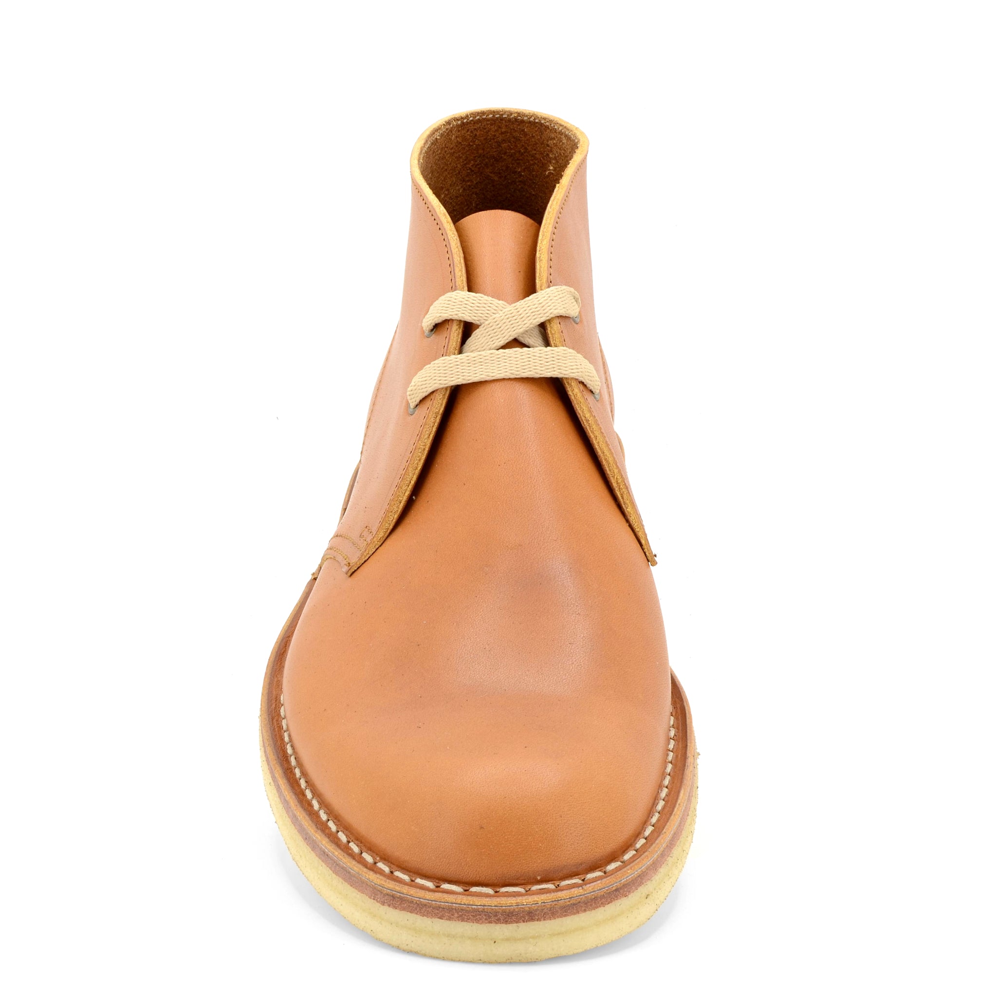 tan leather desert boots