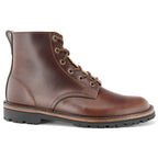 horween brown stitchdown derby boot