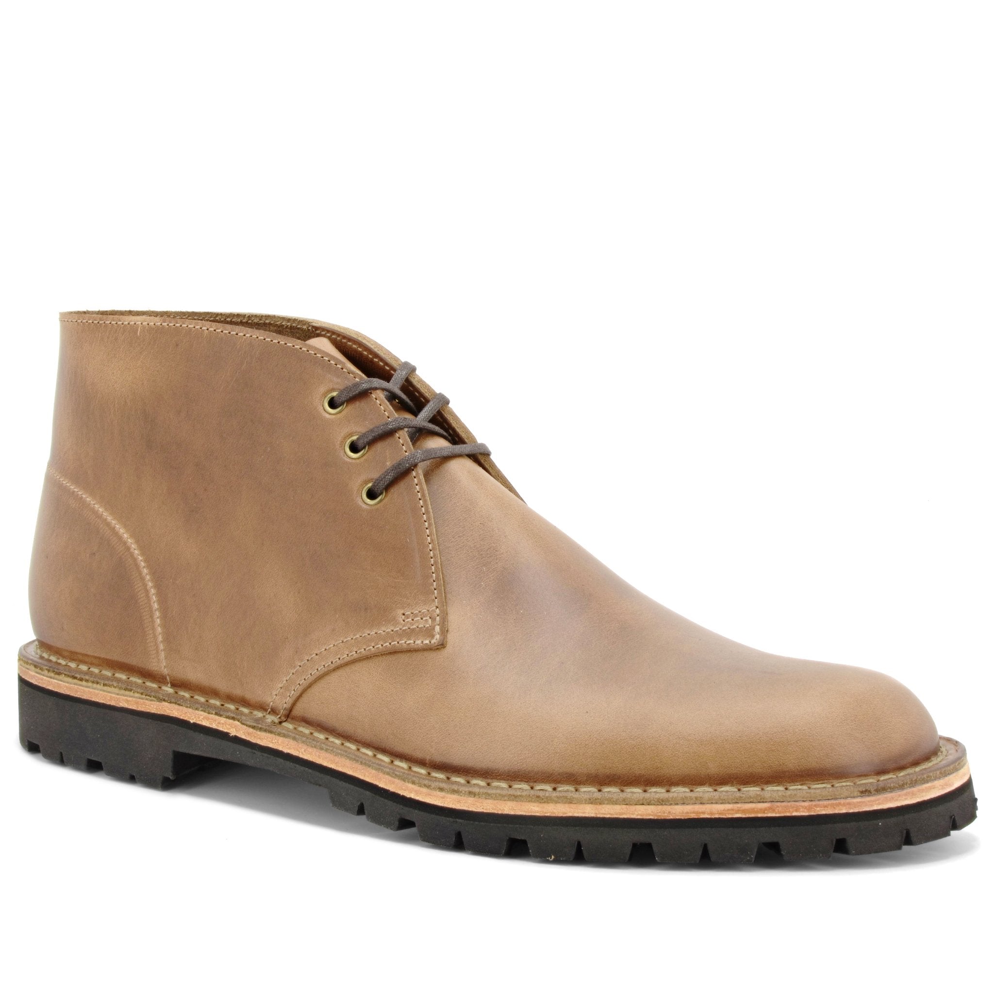 horween natural desert boot made in england