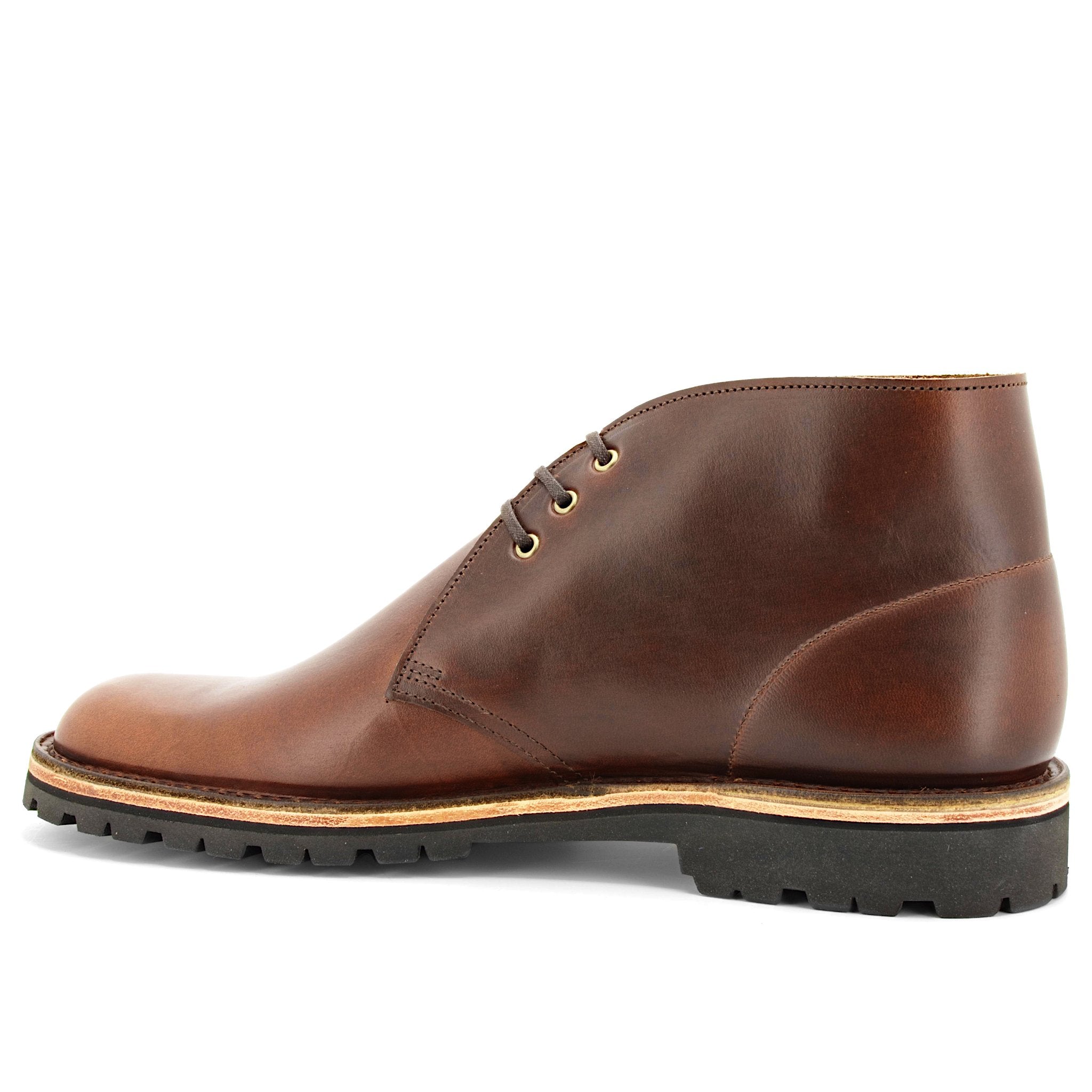 mens brown leather desert boots