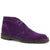 Plum Suede Desert Boots - Made in England - JADD Shoes