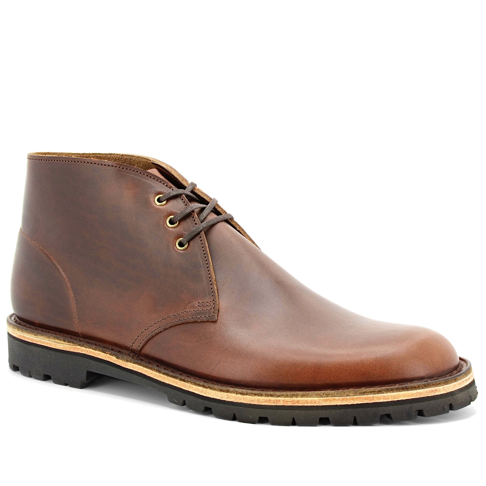 Brown Horween Desert Boots - Made in England